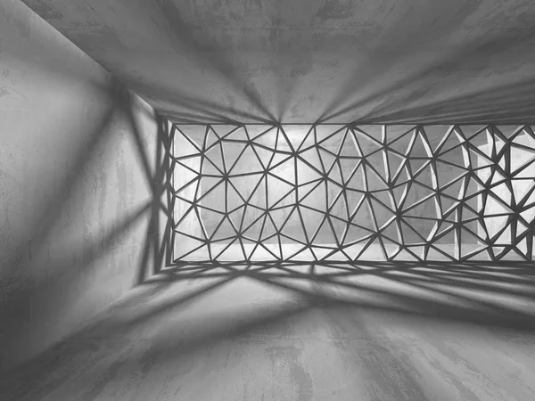 Geometrico cemento architettura sfondo — Foto Stock