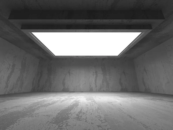 어두운 지하실 빈 객실 내부 — 스톡 사진