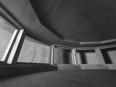 geometrik beton mimari arka plan