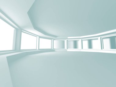 Modern beyaz mimari arka plan