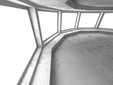 geometrik beton mimari arka plan