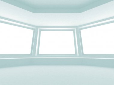 Modern beyaz mimari arka plan