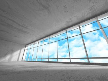 Beton oda duvar İnşaat