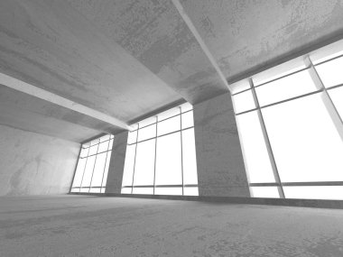 Karanlık Bodrum boş odası iç 