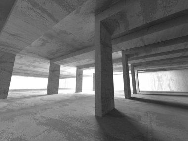 geometrik beton mimari arka plan