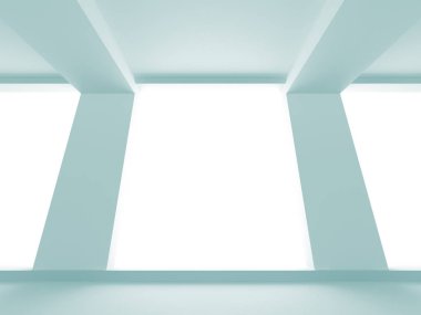 Modern beyaz mimari arka plan