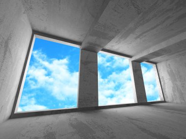 Beton oda duvar İnşaat