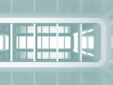 Beyaz Modern iç arka plan