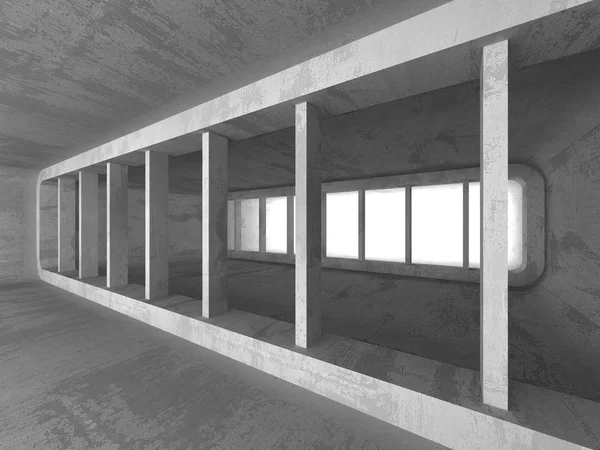 Geometrische het betonnen platform achtergrond — Stockfoto