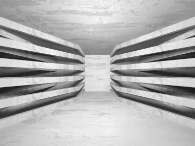 geometrik beton mimari arka plan
