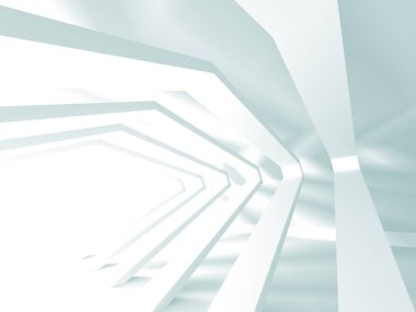 Modern beyaz mimari arka plan