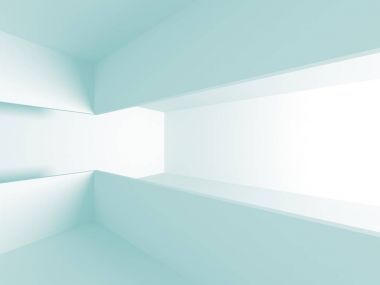 Beyaz Modern iç arka plan