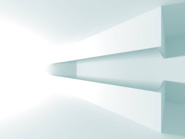 Modern beyaz mimari arka plan