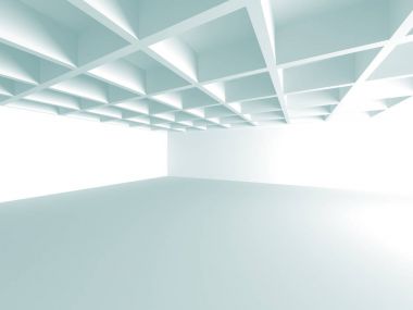 Beyaz Modern iç arka plan