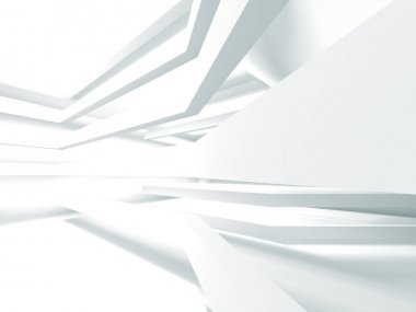 Beyaz Modern iç arka plan