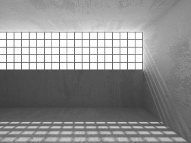 geometrik beton mimari arka plan