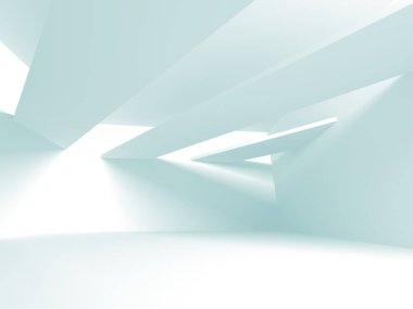 Modern beyaz mimari arka plan