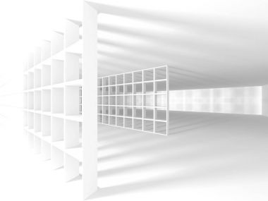 Beyaz Modern iç arka plan