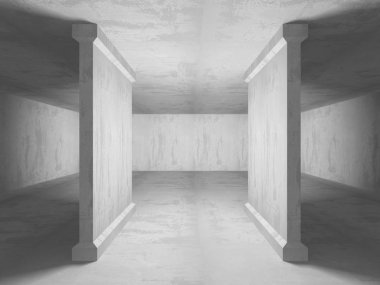 geometrik beton mimari arka plan