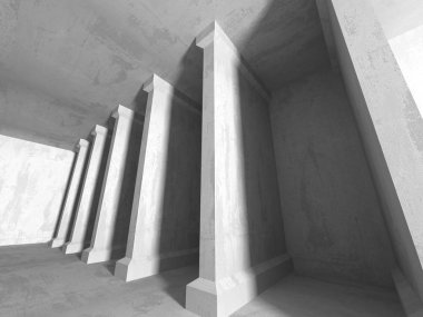 geometrik beton mimari arka plan