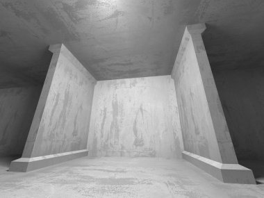 geometrik beton mimari arka plan