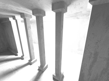 geometrik beton mimari arka plan