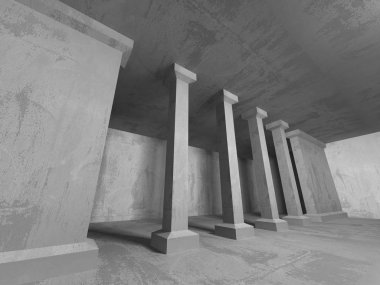 geometrik beton mimari arka plan