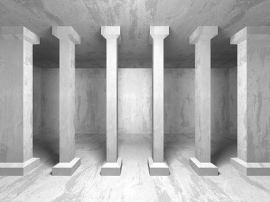 geometrik beton mimari arka plan