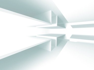 Modern beyaz mimari arka plan