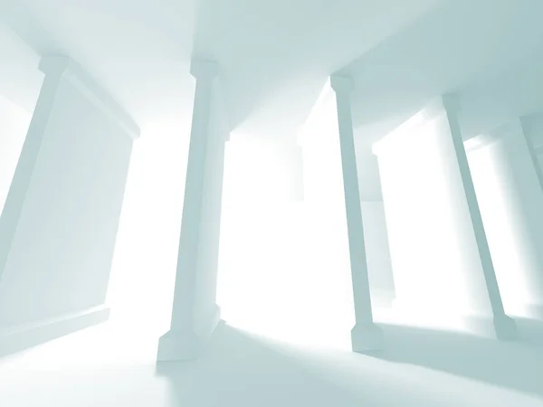Moderne weiße Architektur Hintergrund — Stockfoto