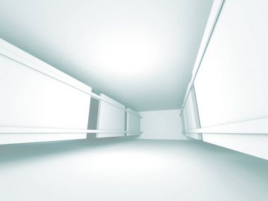 Modern beyaz mimari arka plan