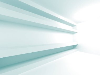 Modern beyaz mimari arka plan