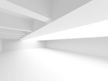 Modern beyaz mimari arka plan