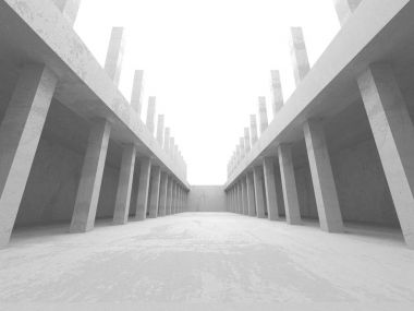geometrik beton mimari arka plan