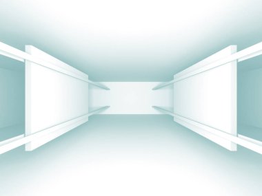 Beyaz inşaat Modern iç