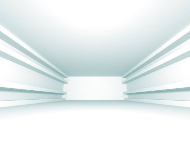 Modern beyaz mimari arka plan