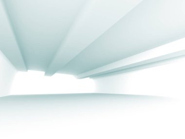 Modern beyaz mimari arka plan