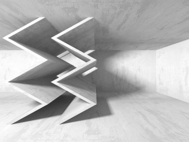 geometrik beton mimari arka plan