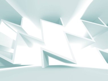 Modern beyaz mimari arka plan