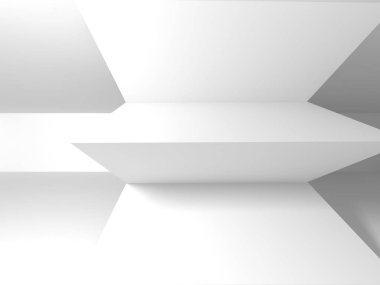 Modern beyaz mimari arka plan