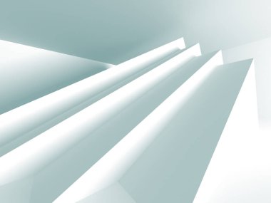 Modern beyaz mimari arka plan