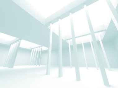 Modern beyaz mimari arka plan