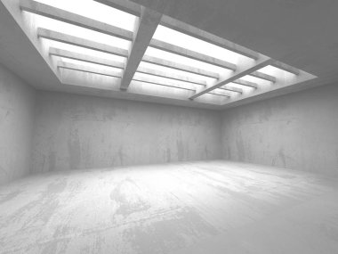 Karanlık Bodrum boş odası iç 