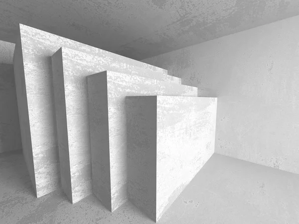 Геометричний фон бетонної архітектури — стокове фото