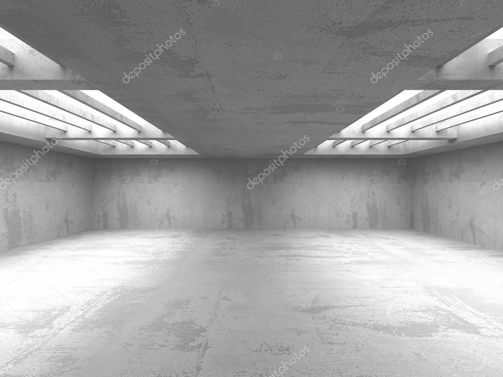 geometric concrete architecture background