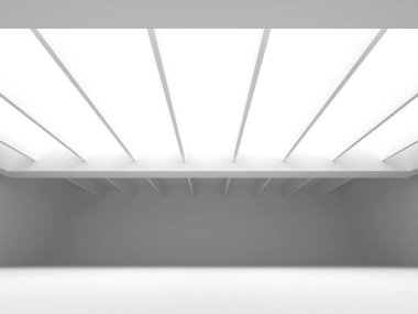 Modern beyaz mimari arka plan