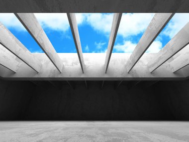 Beton oda duvar İnşaat  