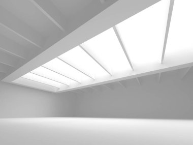 Modern beyaz mimari arka plan