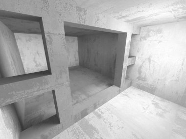 geometrik beton mimari arka plan