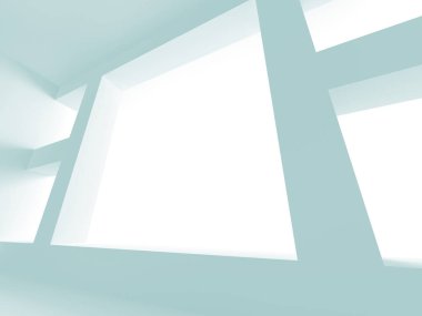 Modern beyaz mimari arka plan